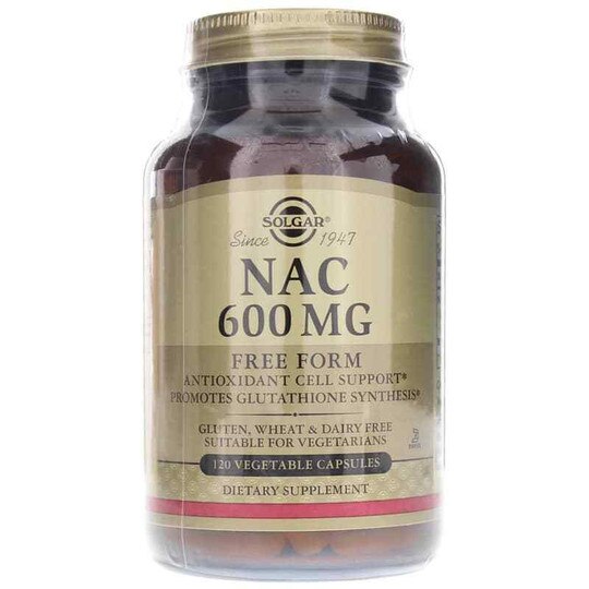 NAC 600 Mg, Solgar